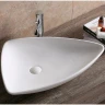 Раковина-чаша Ceruttispa 69 CR7014 СТ9576 Белая фарфор накладная