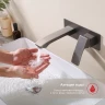 Смеситель для раковины Raglo R01.11.09 Графит матовый латунь встраиваемый