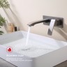Смеситель для раковины Raglo R01.11.09 Графит матовый латунь встраиваемый