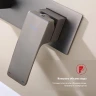 Смеситель для раковины Raglo R01.11.09 Графит матовый латунь встраиваемый