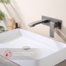 Смеситель для раковины Raglo R01.11.09 Графит матовый латунь встраиваемый