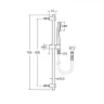 Душевой гарнитур Roca Stella 5B1403C00 Хром