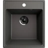 Кухонная мойка Ulgran Quartz Forte 425-09 Асфальт искусственный камень (литьевой мрамор) встраиваемый