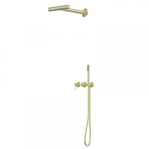 Душевая система Abber Perfekte 316 AF8A18BG цвет Золото брашированное
