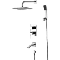 Душевая система Lemark Unit LM4522C Хром