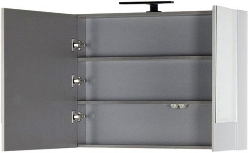 Зеркальный шкаф Aquanet Верона 90 172340 L Черный