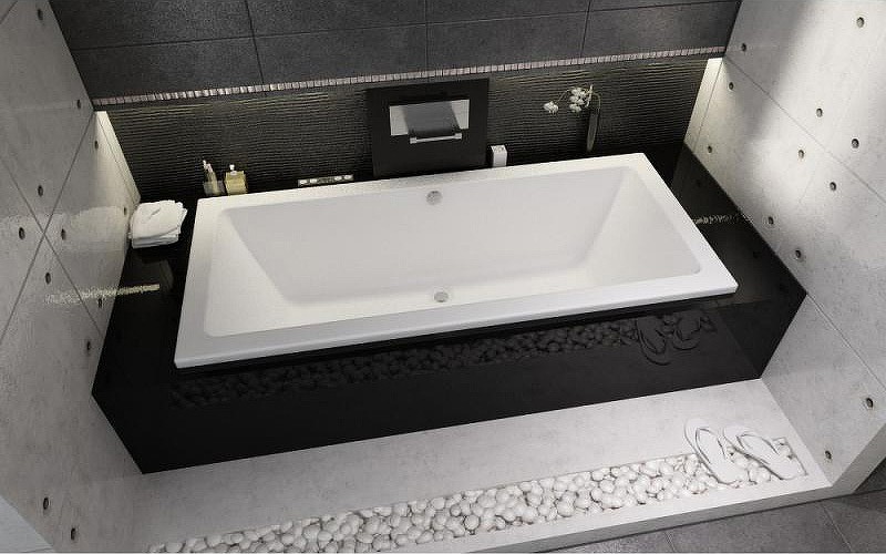 Акриловая ванна Riho Lusso 200x90 B016001005 (BA6000500000000) без гидромассажа