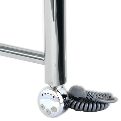 Электрический полотенцесушитель Ника Arc ЛД/ВП Эл. 60x50 с полкой Хром нержавеющая сталь