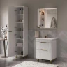 Зеркало со шкафом Volna Lotty Gold 60 L zsLOTTYGD60.L-04 с подсветкой цвет Белый