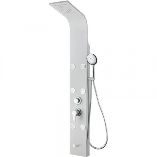 Душевая панель Aquanet Galaxy White AP40-03 237438 Белый матовый алюминий на стену