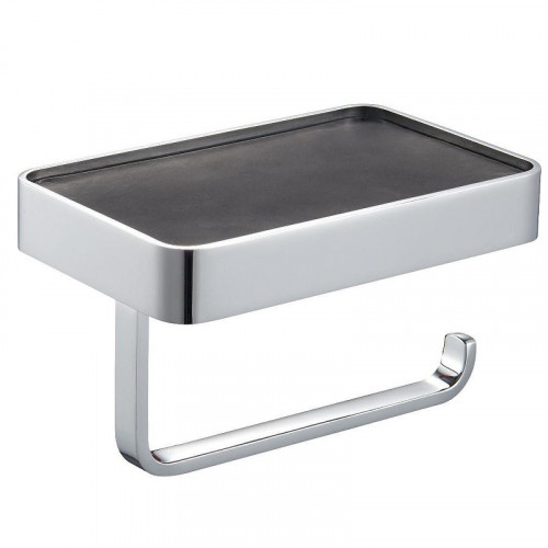 Держатель туалетной бумаги Wonzon &amp; Woghand WW-9536 с полкой цвет Хром