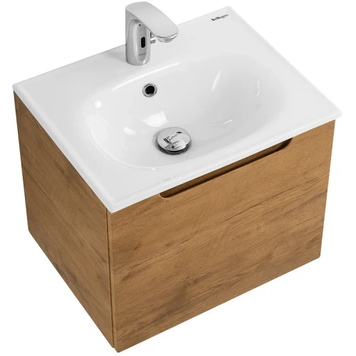 Тумба под раковину BelBagno Etna 60 ETNA-600-1C-SO-RN-P подвесная Rovere Nature МДФ / ЛДСП