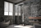 Душевая стенка Veconi Premium Trento SP-30CH 100 SP30-CH-100-01-C4 профиль Хром стекло прозрачное