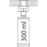 Дозатор для моющего средства Blanco Torre 521541 Нержавеющая сталь