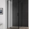 Душевой уголок Cezares Slider 100x90 SLIDER-AH-1-90-90/100-C-NERO профиль Черный матовый стекло прозрачное