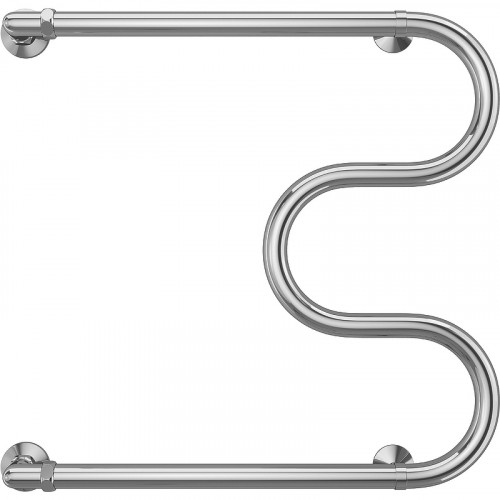 Водяной полотенцесушитель Terminus М-образный (1) 600х600 4620768881213 Хром, боковое подключение, G 1" НР