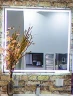 Зеркало Art&Max Monza AM-Mon-900-800-DS-F с подсветкой с сенсорным выключателем стекло