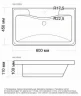 Раковина Grossman Madera Adel 60 4627173210225 Белая