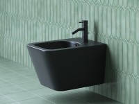 Биде Ceramicanova Metric CN3008MB подвесное Черное матовое