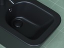 Биде Ceramicanova Metric CN3008MB подвесное Черное матовое