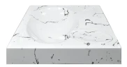 Раковина Azario Carmen 60.5 CS00078503 на стиральную машину цвет Белый