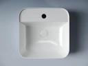 Раковина Ceramicanova Element 39 CN5014 Белая фарфор накладная