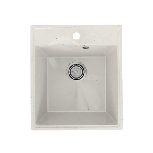 Кухонная мойка Practik 42 PR-M-425-001 цвет Белый