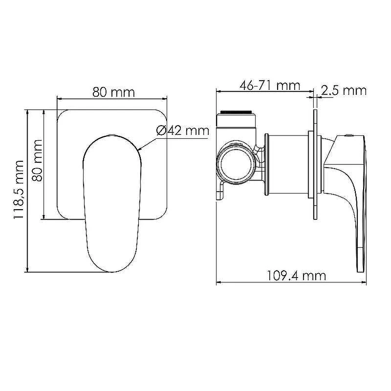 Душевая система WasserKRAFT Havel A3651.282.180.259.285.194.286 Золото матовое