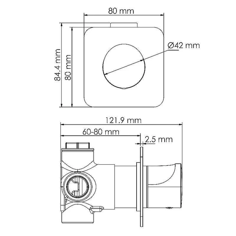 Душевая система WasserKRAFT Havel A3651.282.180.259.285.194.286 Золото матовое