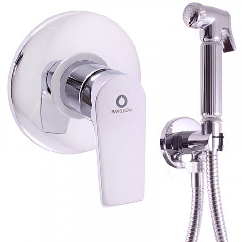 Гигиенический душ со смесителем Rav Slezak Colorado CO142/1 Хром латунь на стену