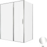 Душевой уголок Allen Brau Priority 160x100 3.31037.00+3.31046.00 цвет профиля Хром стекло прозрачное