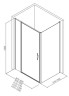 Душевой уголок Allen Brau Priority 160x100 3.31037.00+3.31046.00 цвет профиля Хром стекло прозрачное