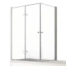 Шторка для ванны New Trendy NEW SOLEO Chrome x120 P-0030/P-0024