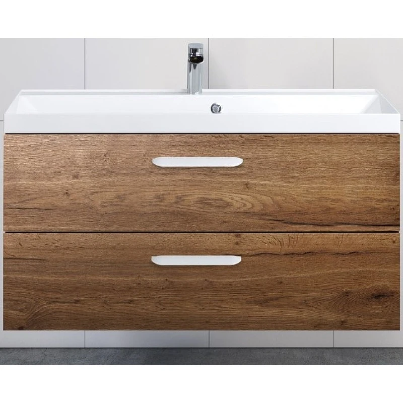 Тумба под раковину BelBagno Aurora 90 AURORA-900-2C-SO-RT подвесная Rovere Tabacco МДФ / ЛДСП