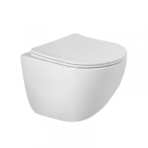 Унитаз BelBagno Amanda BB051CH-TOR-FC/SC подвесной цвет Белый с сиденьем Микролифт