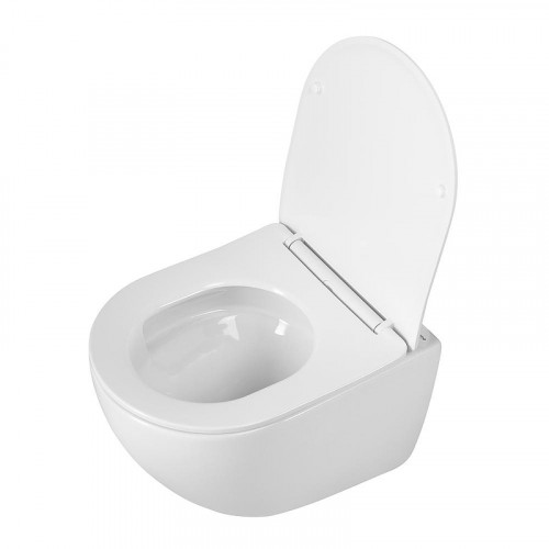 Унитаз BelBagno Amanda BB051CH-TOR-FC/SC подвесной цвет Белый с сиденьем Микролифт