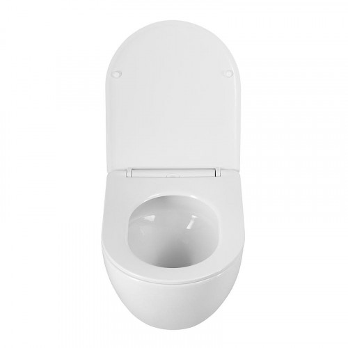 Унитаз BelBagno Amanda BB051CH-TOR-FC/SC подвесной цвет Белый с сиденьем Микролифт