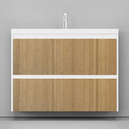 Тумба под раковину Velvex Klaufs 100.2Y tpKLA.100.2Y-617.216 подвесная Шатанэ Белая