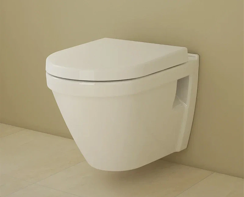 Комплект унитаза с инсталляцией Vitra S50 Rim-Ex 9003B003-7201 с сиденьем Микролифт и клавишей смыва Хром глянцевый фарфор подвесной