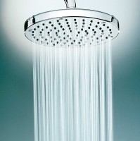Верхний душ Bossini Elios H19412G.073 Черный матовый пластик на стену