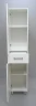 Шкаф пенал DIWO Дмитров 35 L СО-Дм05035-011Л Белый
