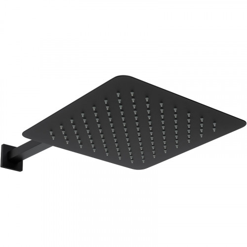 Верхний душ Allen Brau Infinity 5.21A19-31 Черный матовый нержавеющая сталь на стену