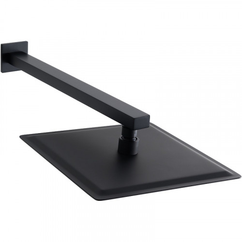 Верхний душ Allen Brau Infinity 5.21A19-31 Черный матовый нержавеющая сталь на стену