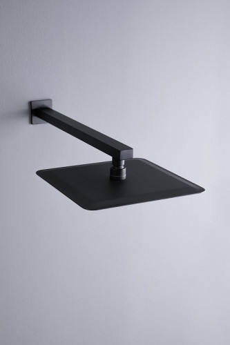 Верхний душ Allen Brau Infinity 5.21A19-31 Черный матовый нержавеющая сталь на стену