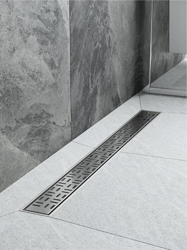 Душевой лоток BelBagno Формат (Uno) BB-LD-UNO-70-CR с решеткой цвет Хром
