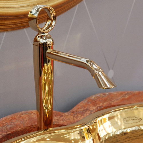 Смеситель для раковины Webert Opera OA830102010 Золото