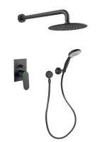 Душевая система Fiore Kevon 81NN7557 цвет Черный матовый