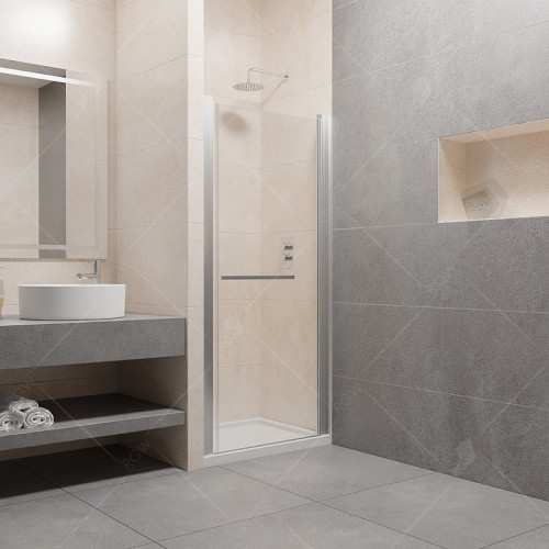 Душевая дверь RGW Passage PA-03 80 41080308-11 профиль Хром стекло прозрачное