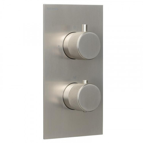 Смеситель для душа Splendy Passion PA204U2T3NB с термостатом цвет Никель брашированный