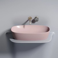 Раковина-чаша Ceramicanova Element 60 CN6049MP Розовая матовая фарфор накладная